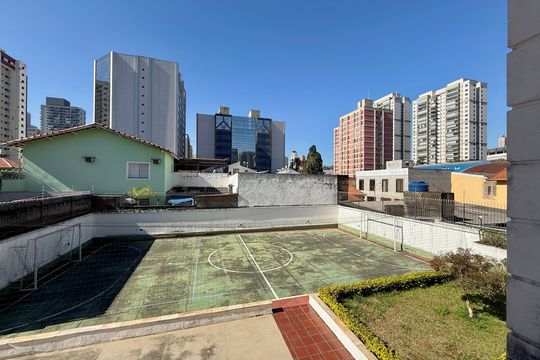 Vista de apartamento à venda com 2 quartos, 51m² em Santo Amaro, São Paulo
