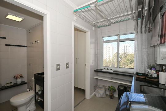 Área de Serviço  de apartamento à venda com 3 quartos, 105m² em Vila Andrade, São Paulo