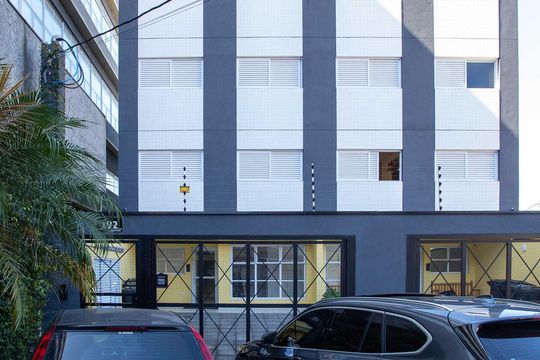 Fachada de kitnet/studio à venda com 1 quarto, 21m² em Centro, Diadema