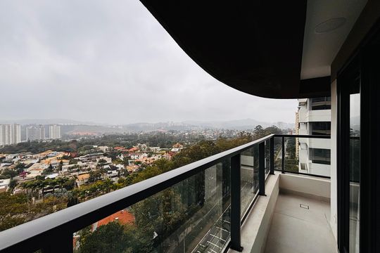 Varanda de apartamento para alugar com 3 quartos, 124m² em Alphaville Industrial, Barueri