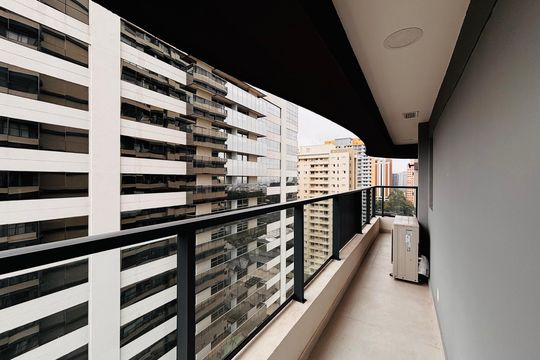 Varanda de apartamento para alugar com 3 quartos, 124m² em Alphaville Industrial, Barueri