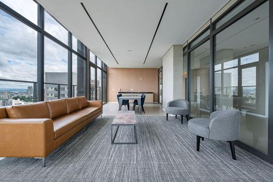 Área Comum - Espaço Gourmet de kitnet/studio para alugar com 1 quarto, 25m² em Pinheiros, São Paulo