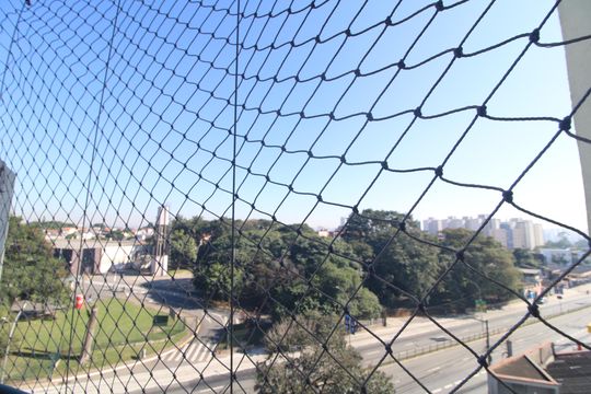 Vista da sacada de apartamento à venda com 2 quartos, 57m² em Interlagos, São Paulo