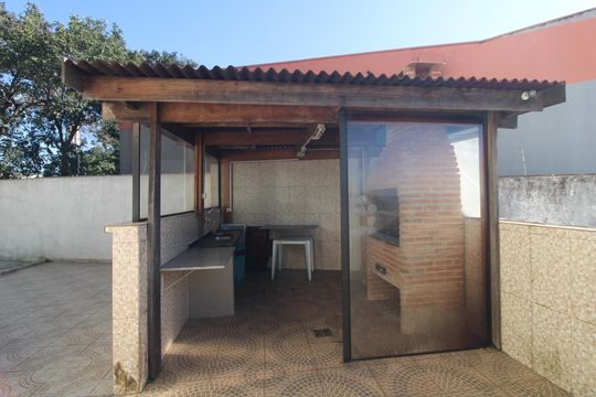 Área comum - Churrasqueira de apartamento à venda com 2 quartos, 57m² em Interlagos, São Paulo