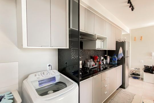 Área de Serviço de apartamento para alugar com 2 quartos, 36m² em Vila Nova, São Paulo
