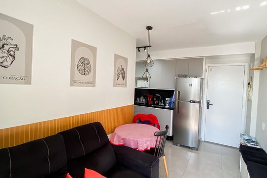 Sala de apartamento para alugar com 2 quartos, 36m² em Vila Nova, São Paulo