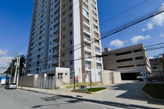 Fachada do Condomínio de apartamento à venda com 2 quartos, 43m² em Vila Itapegica, Guarulhos