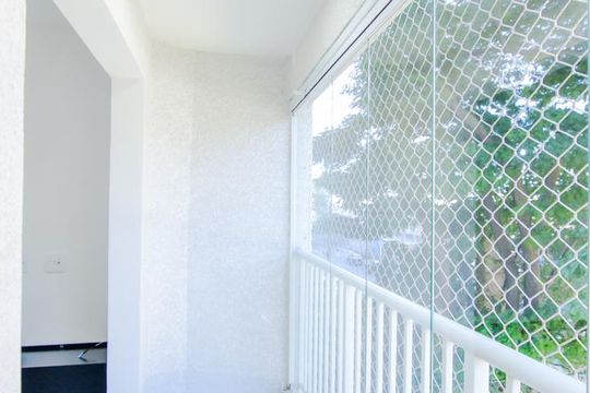 Varanda da Sala de apartamento à venda com 2 quartos, 43m² em Vila Itapegica, Guarulhos