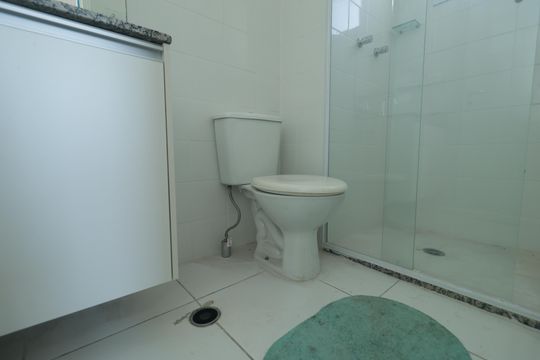 Banheiro do Quarto 2 de apartamento à venda com 2 quartos, 68m² em Ipiranga, São Paulo