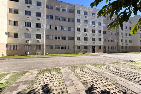 Fachada de apartamento à venda com 3 quartos, 55m² em Vargem Pequena, Rio de Janeiro
