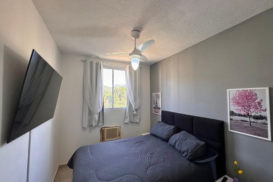Quarto 1 de apartamento à venda com 3 quartos, 55m² em Vargem Pequena, Rio de Janeiro