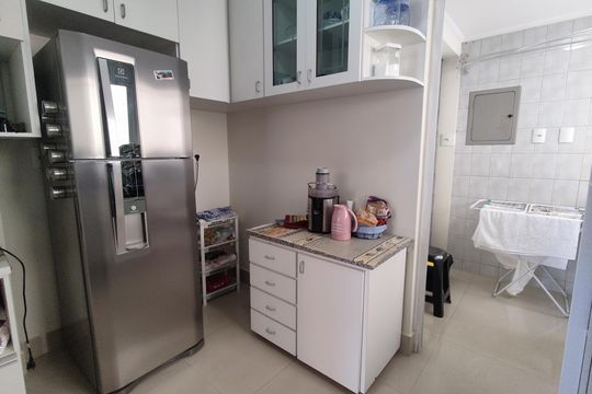 Cozinha de apartamento para alugar com 3 quartos, 86m² em Vila Industrial, Campinas