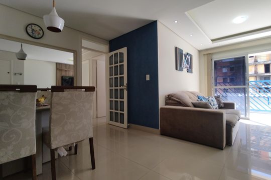 Sala de apartamento para alugar com 3 quartos, 86m² em Vila Industrial, Campinas