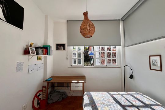 Quarto 1 de apartamento à venda com 3 quartos, 120m² em Jardim Botânico, Rio de Janeiro
