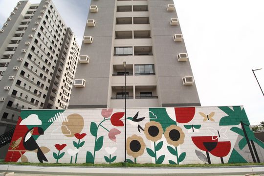 Área comum de apartamento para alugar com 2 quartos, 55m² em Shopping Park, Uberlândia