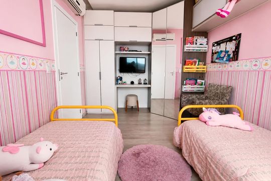 Quarto de apartamento à venda com 3 quartos, 111m² em Centro, São Leopoldo