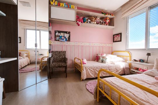 Quarto de apartamento à venda com 3 quartos, 111m² em Centro, São Leopoldo