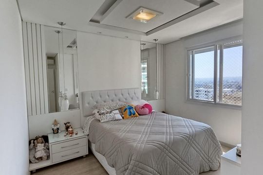 Quarto de apartamento à venda com 3 quartos, 111m² em Centro, São Leopoldo
