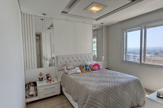 Quarto de apartamento à venda com 3 quartos, 111m² em Centro, São Leopoldo