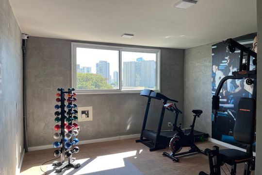 Área comum - Academia de kitnet/studio à venda com 1 quarto, 25m² em Barra Funda, São Paulo