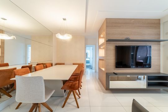 Sala de apartamento para alugar com 3 quartos, 95m² em Vila Regente Feijó, São Paulo