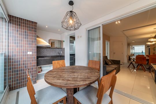 Varanda de apartamento para alugar com 3 quartos, 95m² em Vila Regente Feijó, São Paulo