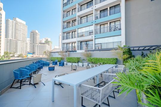 Área comum de kitnet/studio para alugar com 1 quarto, 34m² em Butantã, São Paulo