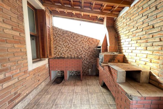 Churrasqueira de casa para alugar com 2 quartos, 95m² em Jardim Raposo Tavares, São Paulo