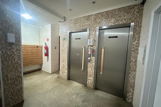 Área comum de apartamento para alugar com 1 quarto, 28m² em Itararé, São Vicente