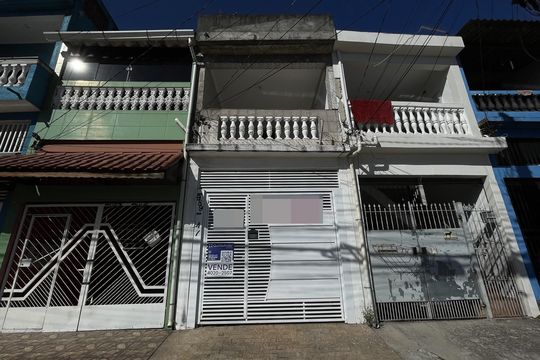 Fachada + Placa de casa à venda com 2 quartos, 74m² em Jardim Matarazzo, São Paulo