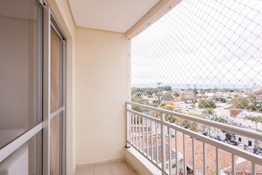 Varanda de apartamento para alugar com 2 quartos, 63m² em Centro, Taubaté