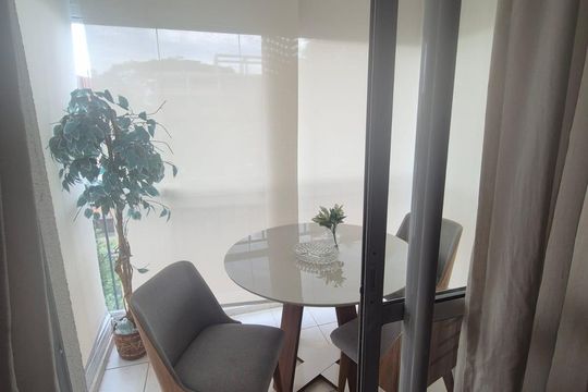Varanda de apartamento à venda com 1 quarto, 87m² em Jardim Leonor, São Paulo