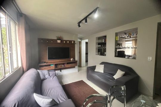 Sala de apartamento à venda com 2 quartos, 50m² em Conjunto Residencial José Bonifácio, São Paulo