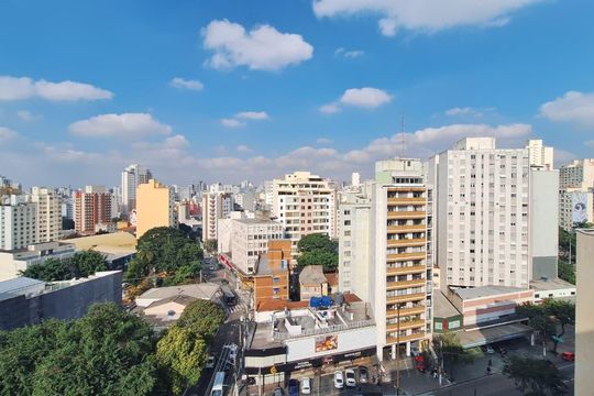 Vista de apartamento para alugar com 1 quarto, 24m² em Barra Funda, São Paulo