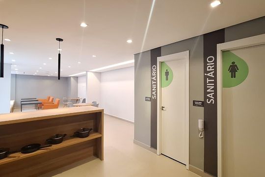 Área comum  de apartamento para alugar com 1 quarto, 24m² em Barra Funda, São Paulo