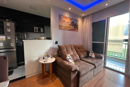 Sala de apartamento para alugar com 2 quartos, 45m² em Anil, Rio de Janeiro