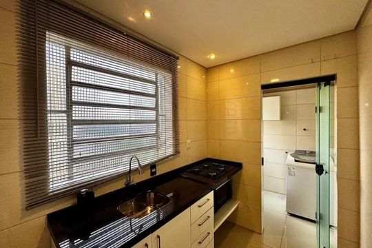 Cozinha de kitnet/studio para alugar com 1 quarto, 37m² em Hamburgo Velho, Novo Hamburgo