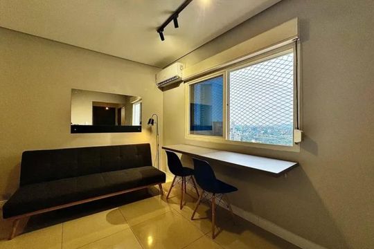 Quarto / Sala  de kitnet/studio para alugar com 1 quarto, 37m² em Hamburgo Velho, Novo Hamburgo