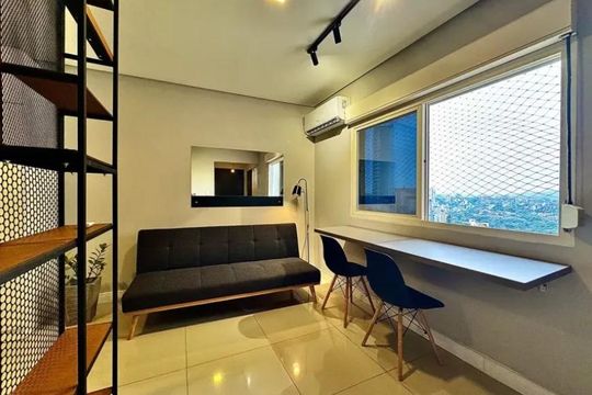 Quarto / Sala  de kitnet/studio para alugar com 1 quarto, 37m² em Hamburgo Velho, Novo Hamburgo