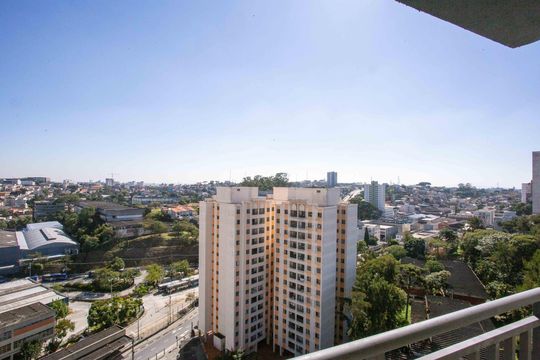 Varanda da Sala de apartamento à venda com 2 quartos, 52m² em Centro, Diadema