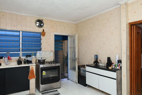Cozinha de casa para alugar com 3 quartos, 160m² em Conjunto Residencial José Bonifácio, São Paulo