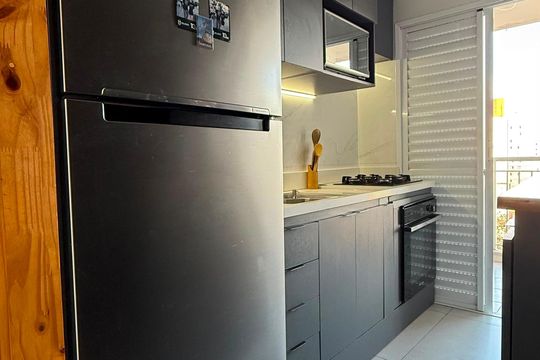 Cozinha de apartamento à venda com 2 quartos, 56m² em Vila Moraes, São Paulo
