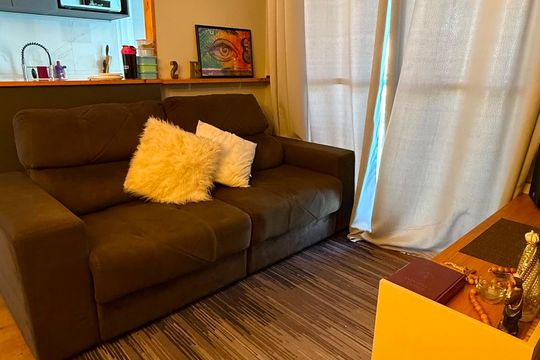 Sala de apartamento à venda com 2 quartos, 56m² em Vila Moraes, São Paulo