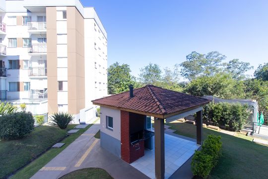 Vista do Quarto 1 de apartamento para alugar com 2 quartos, 47m² em Vila Monte Serrat, Cotia