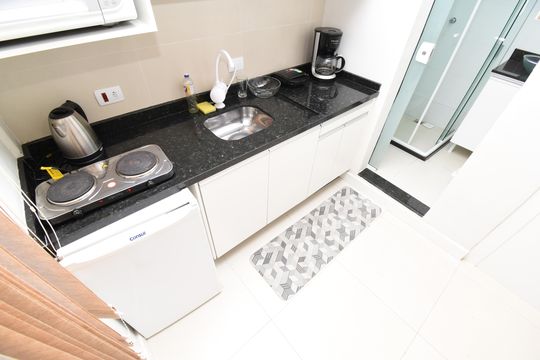 Studio de kitnet/studio para alugar com 1 quarto, 22m² em Centro, Curitiba