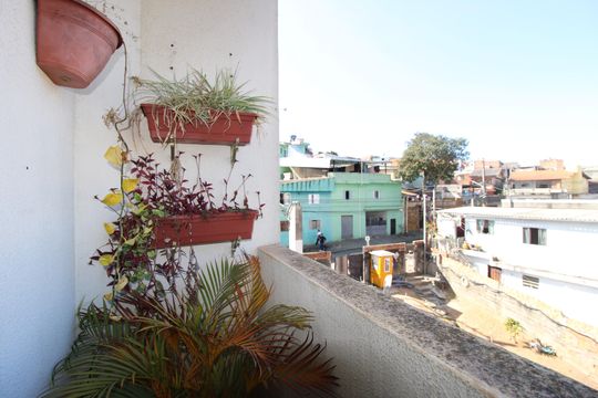 Varanda de apartamento para alugar com 2 quartos, 48m² em Vila Carmosina, São Paulo