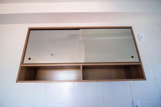 Cozinha  de apartamento para alugar com 2 quartos, 49m² em Vila Fiori, Sorocaba
