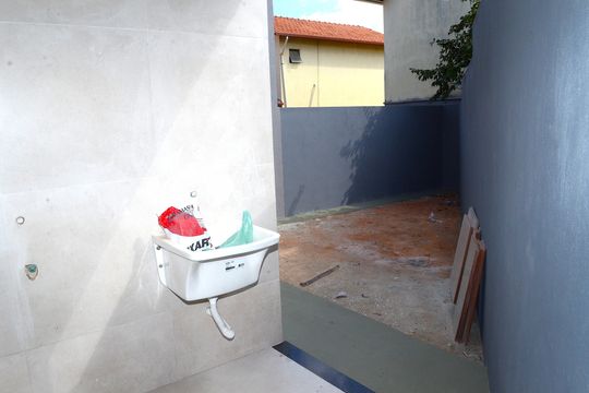 Área de Serviço de casa à venda com 3 quartos, 100m² em Jardim Vitoria, Belo Horizonte