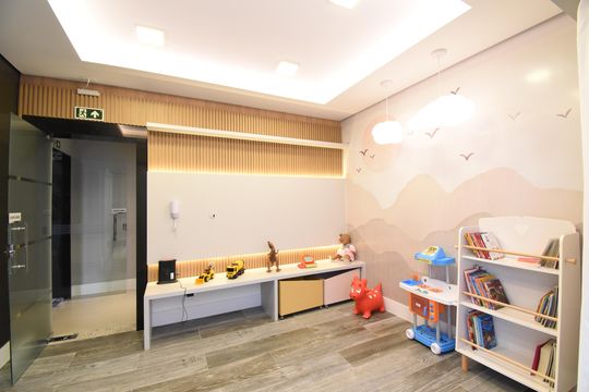 Área comum de apartamento à venda com 4 quartos, 164m² em Cabral, Curitiba