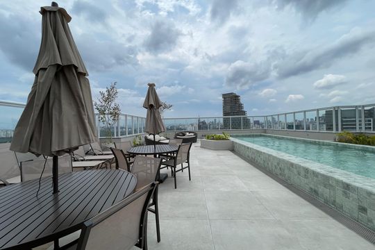 Área comum de kitnet/studio para alugar com 1 quarto, 25m² em Butantã, São Paulo